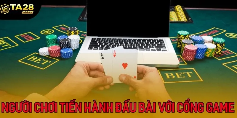 Chơi Blackjack Ta28: Nắm Rõ 3 Mẹo Để Tự Tin Kéo Bài 5 Người chơi sẽ tiến hành đấu bài trực tiếp với cổng game