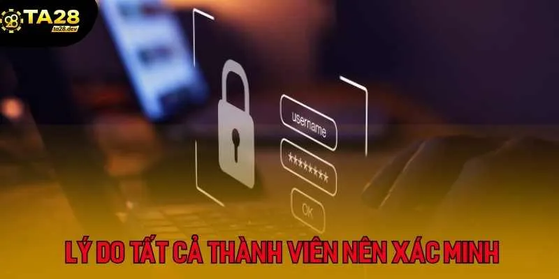 Xác minh tài khoản Ta28 1 Lý do nên xác minh tài khoản Ta 28 chính chủ
