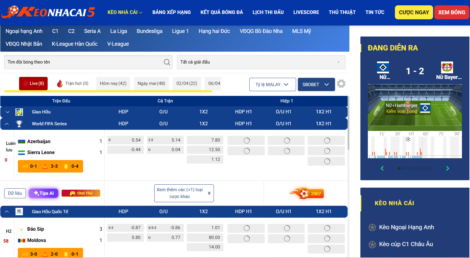 Nhận định kèo nhà cái