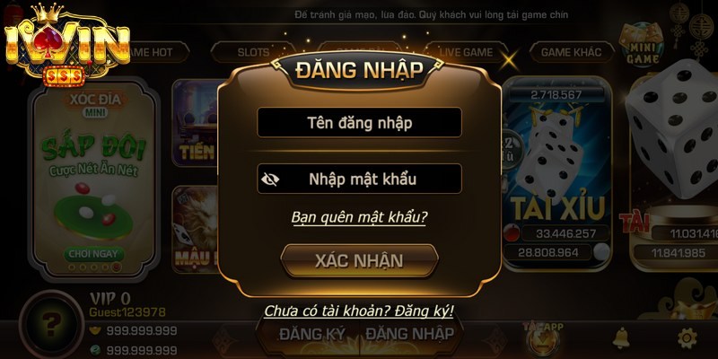 Khắc phục lỗi không thể đăng nhập vào Iwin thường gặp